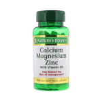 Nature’s Bounty Calcium Magnesium Zinc with Vitamin D3 100 Coated Caplets