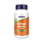 Now Foods Ginkgo Biloba 60mg 60 Veg Capsules