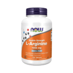 Now L-Arginine 1,000 mg, Nitric Oxide Precursor, Amino Acid, 120 Tablets
