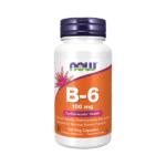 Now Vitamin B-6 100mg Veg Capsules