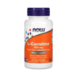 Now L-Carnitine 500mg 60 Capsules