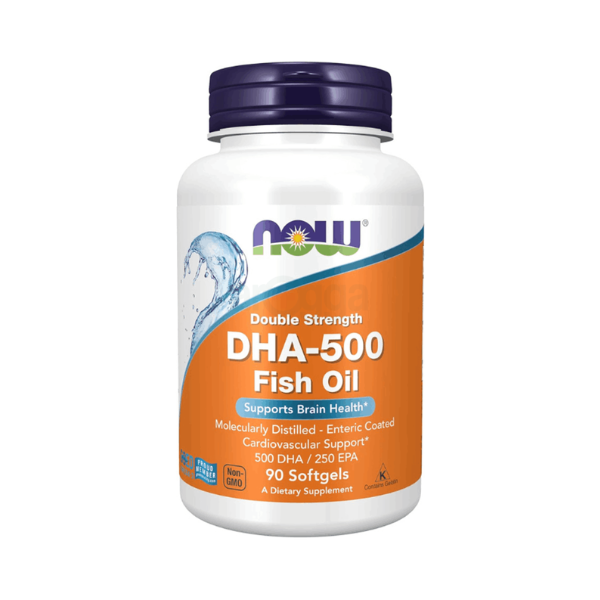 185 Now DHA-500 with 250 EPA 90 Softgels - Image 1