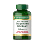 Nature's Bounty Magnesium Glycinate 240mg 180 Capsules