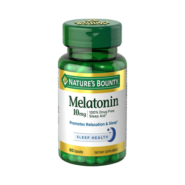 32 Nature’s Bounty Melatonin 10mg 60 Capsules - Image 1