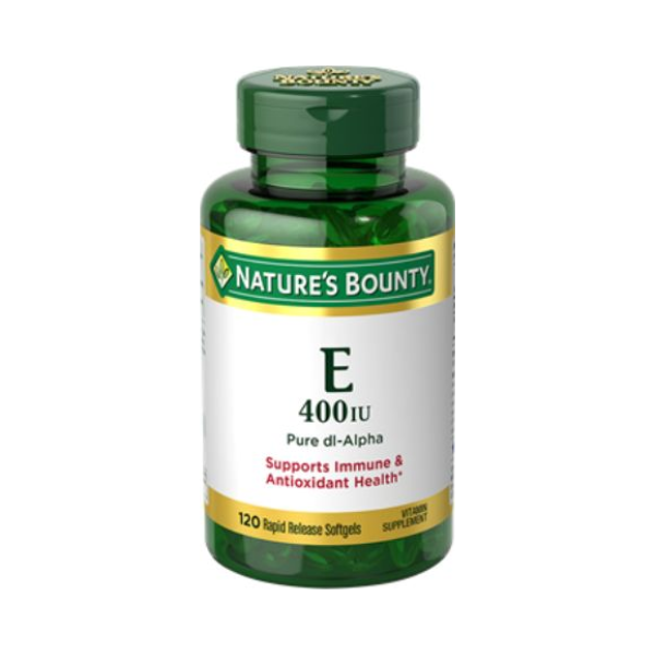 37 Nature’s Bounty Vitamin E 400 IU 120 Capsules - Image 1