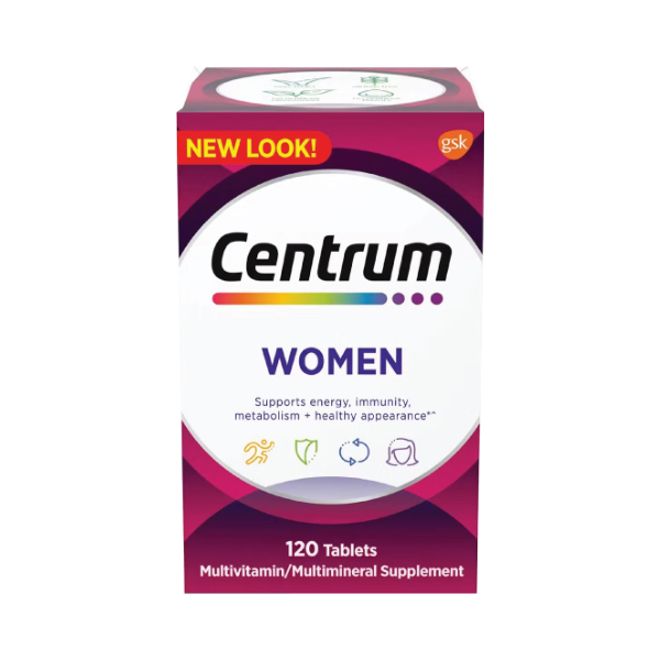 53 Centrum Women Multivitamins 120 Tablets - Image 1