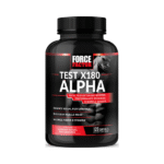 Force Factor Alpha Testosterone Booster for Men 120 Capsules
