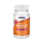 Now Vitamin D3 (10,000 IU) High Potency 120 softgels