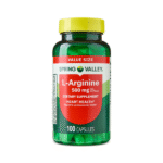 Spring Valley L-Arginine Capsules 500mg 100 Capsules