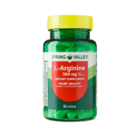 Spring Valley L-Arginine Capsules 500mg 50 Capsules