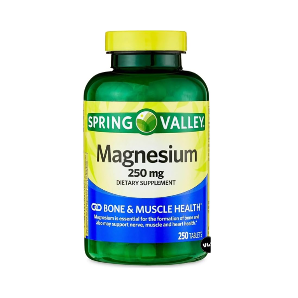 Untitled design (35) Spring Valley Magnesium 250mg 250 Count Tablets Bone & Muscle Health Magnesium Tablets - Image 1
